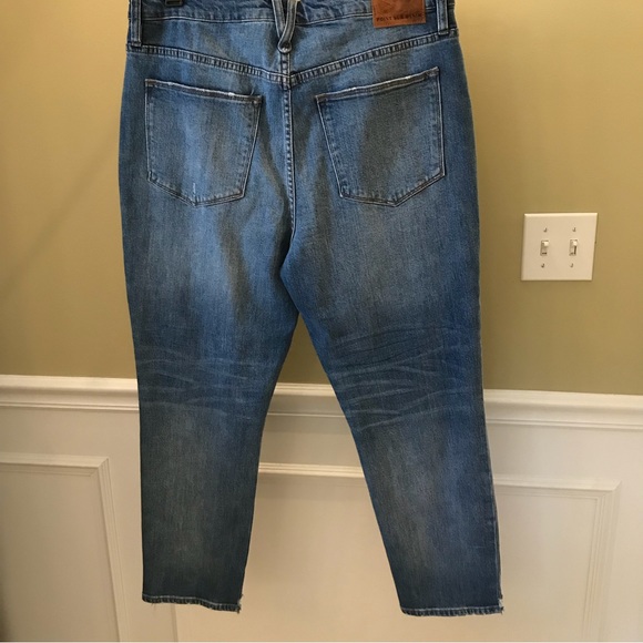 J Crew Point Sur Distressed Jeans, Size 32 - Picture 5 of 9